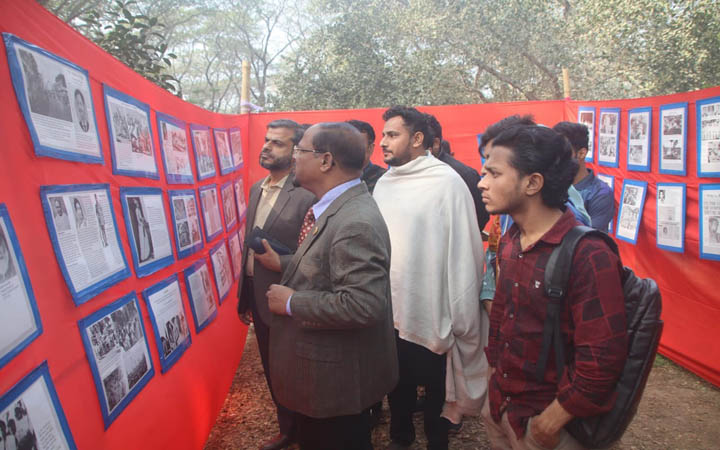 শহীদ রিজভীর স্মরণে ইবিতে আলোকচিত্র প্রদর্শনী ও কুইজ প্রতিযোগিতা